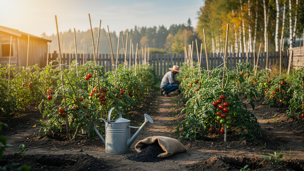 Иллюстрация: Чем подкормить помидоры для хорошего урожая