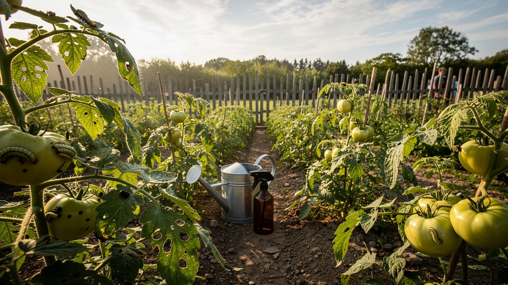 Иллюстрация: Вредители помидоры: как бороться народными и химическими средствами