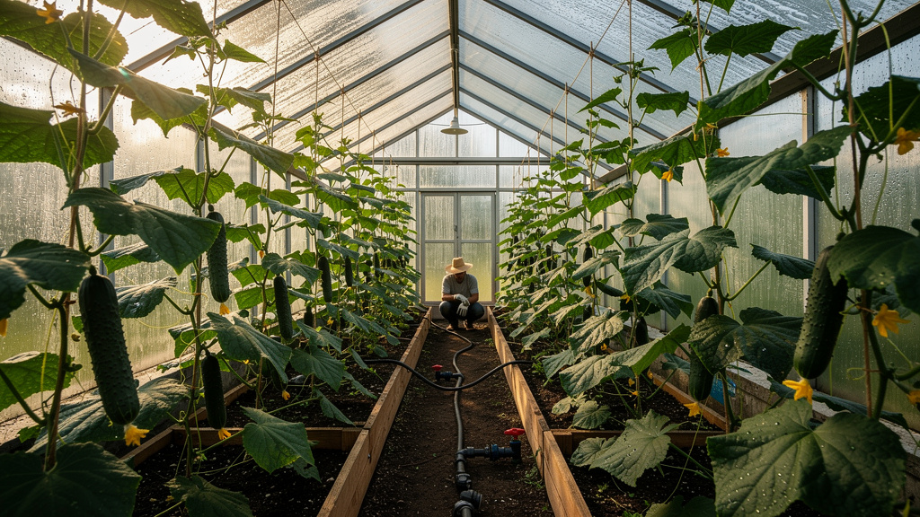 Иллюстрация: Как вырастить огурцы в теплице: советы и секреты