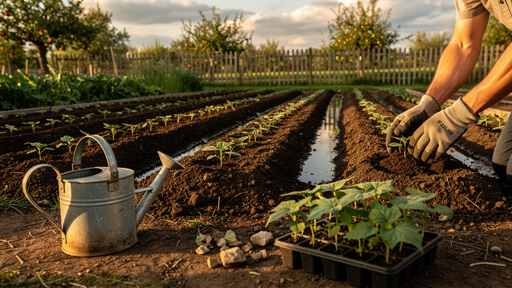 Иллюстрация: Когда высаживать огурцы в открытый грунт