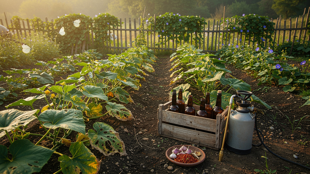 Иллюстрация: Вредители огурцы: как бороться народными и химическими средствами