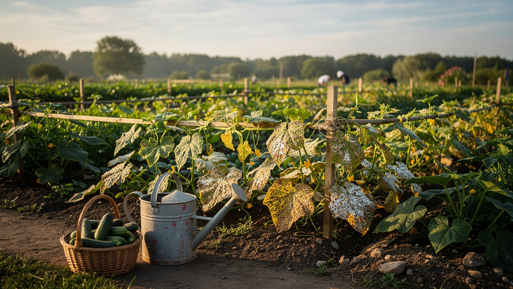 Иллюстрация: Болезни огурцы: описание, фото и лечение