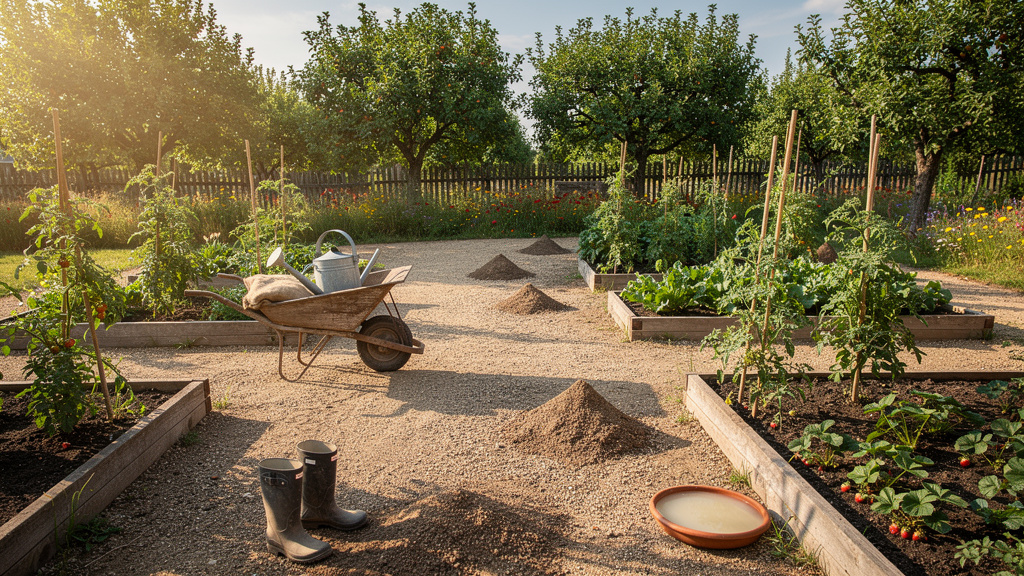 Иллюстрация: Борьба с муравьями на участке: безопасные способы