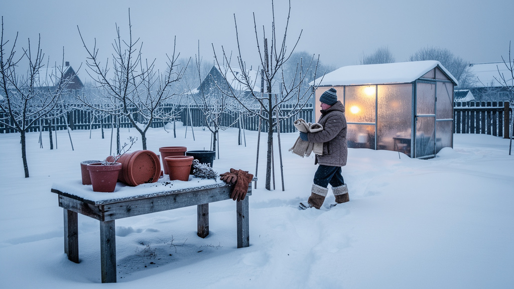 Дачник зимой: работы в январе и феврале для подготовки сада к весне