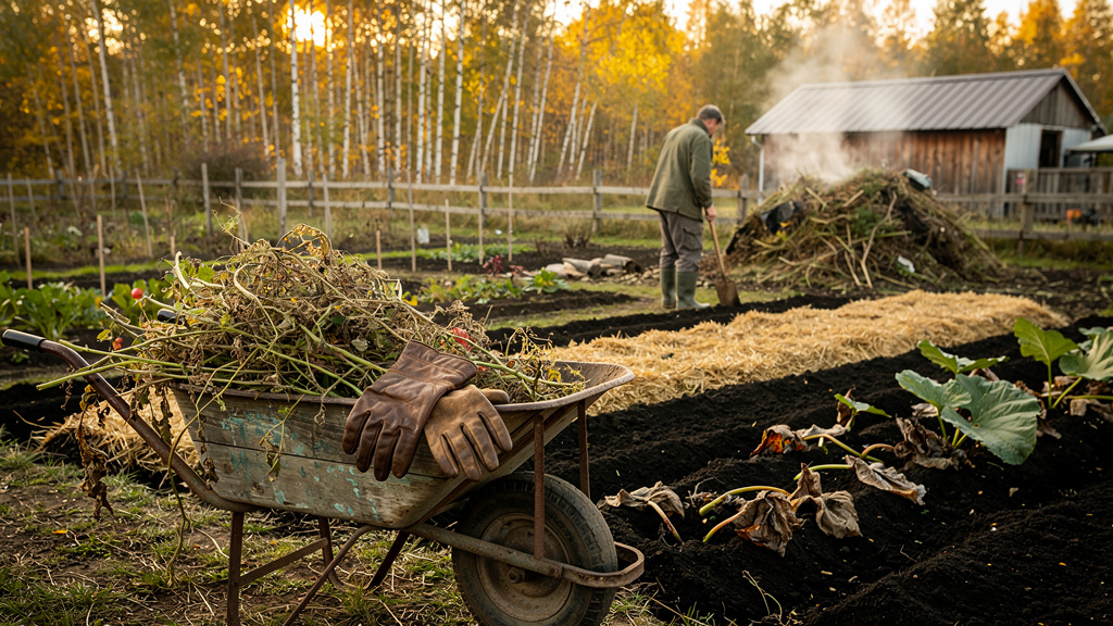 Подготовка участка к зиме в сентябре: план работ