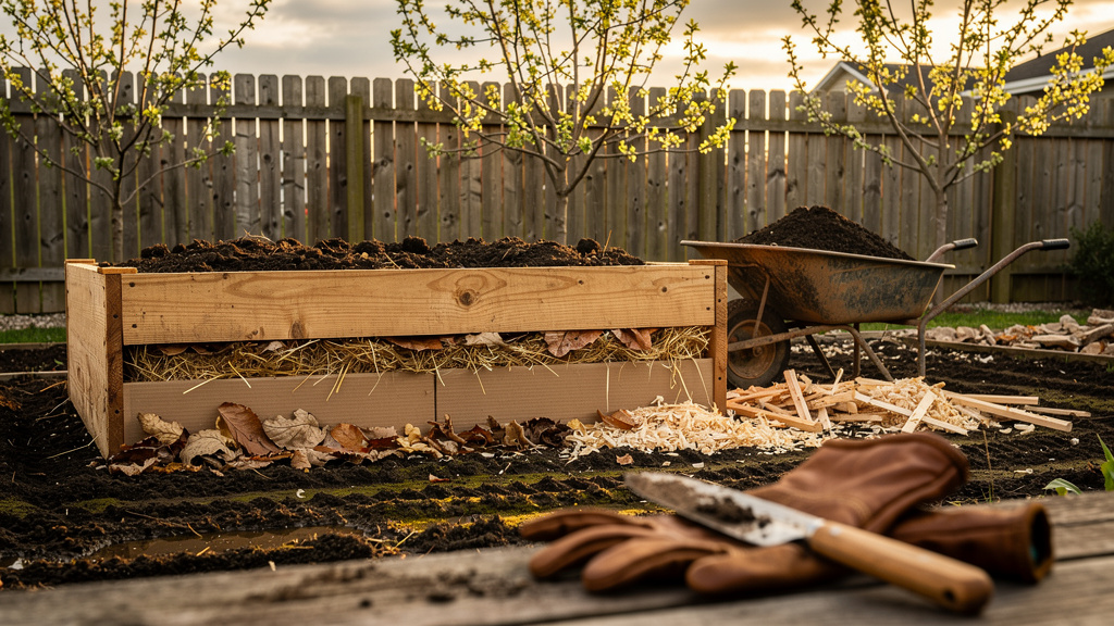 Тёплые грядки своими руками: пошаговая сборка и запуск