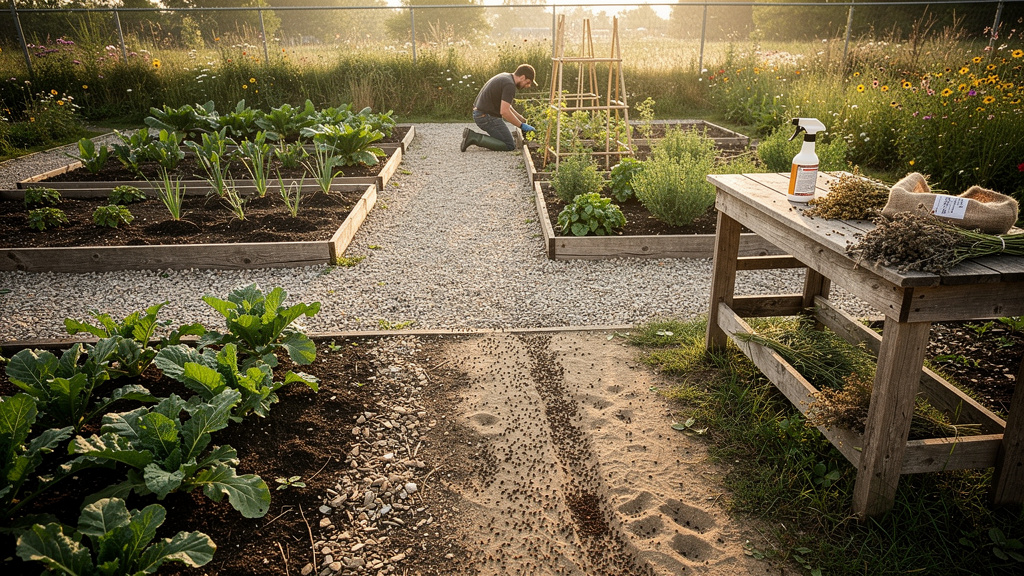 Иллюстрация: Борьба с муравьями на участке: безопасные способы