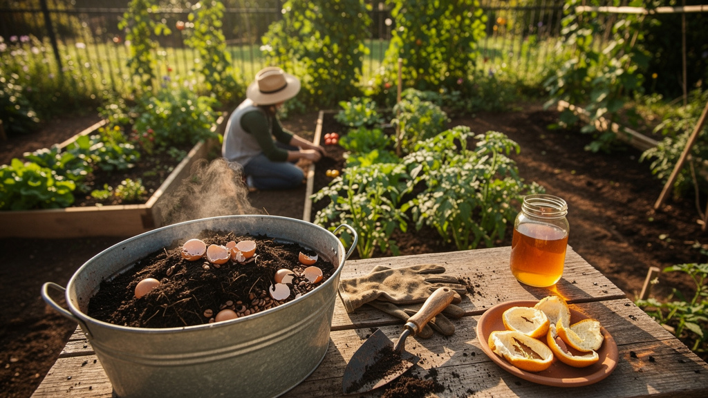 Иллюстрация: Натуральные удобрения своими руками: 10 рецептов