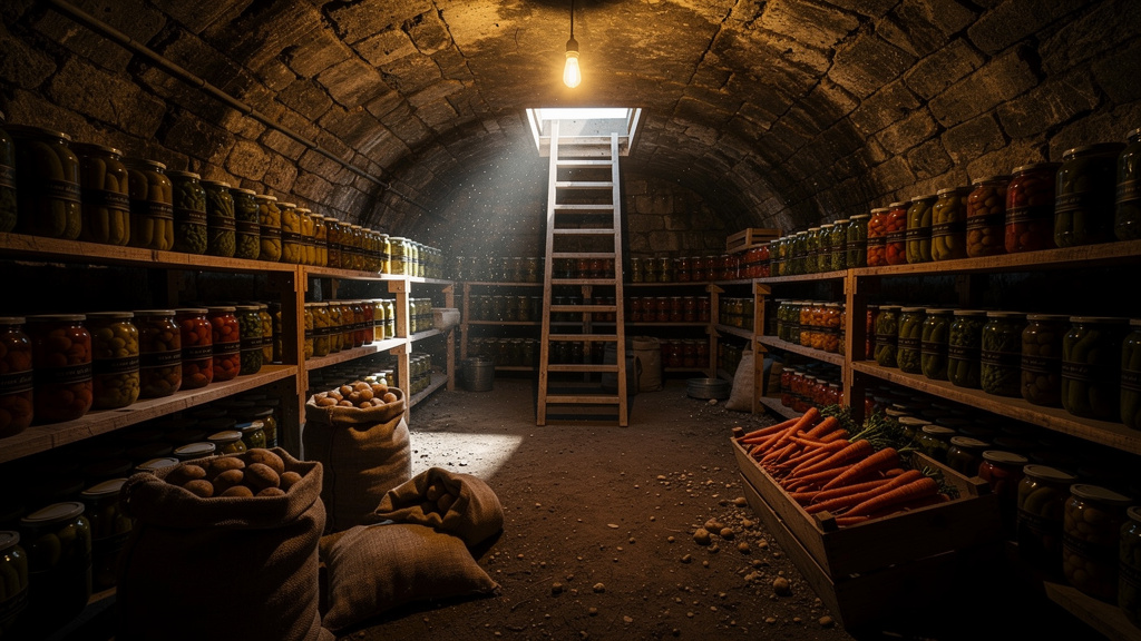 Иллюстрация: Хранение урожая на зиму: погреб, балкон, морозилка