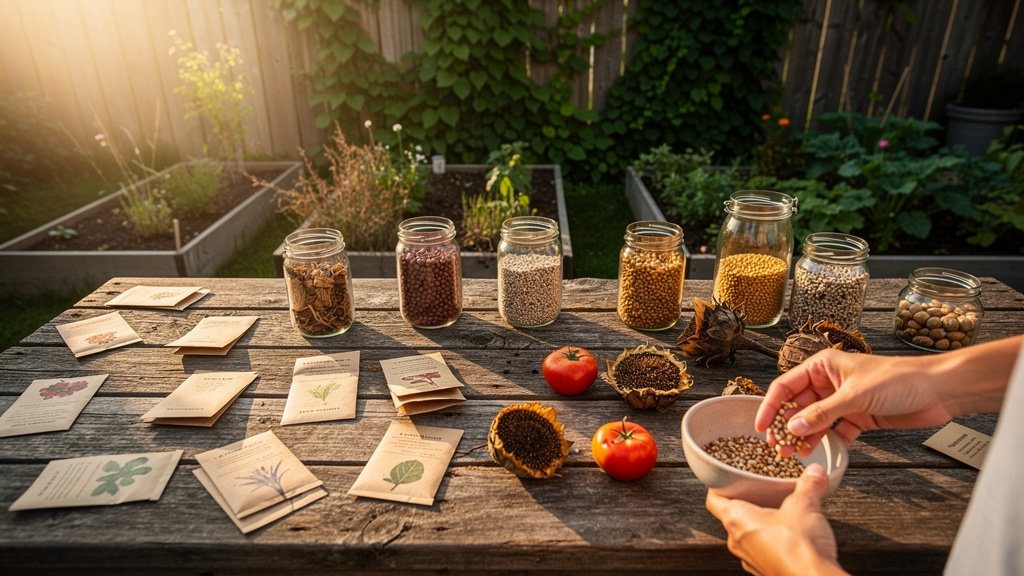 Иллюстрация: Как правильно собирать и хранить семена