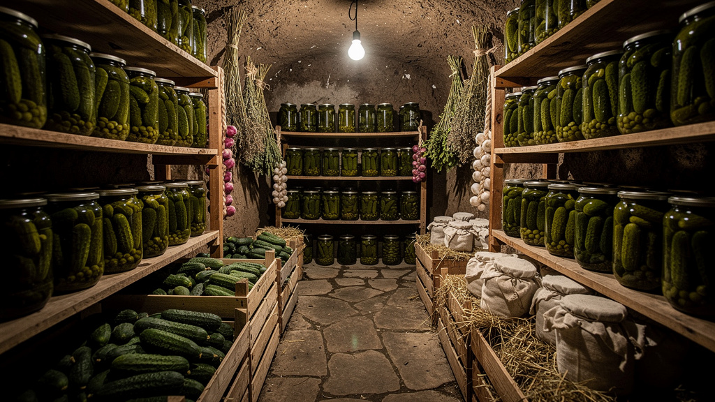 Иллюстрация: Хранение огурцы зимой: лучшие способы