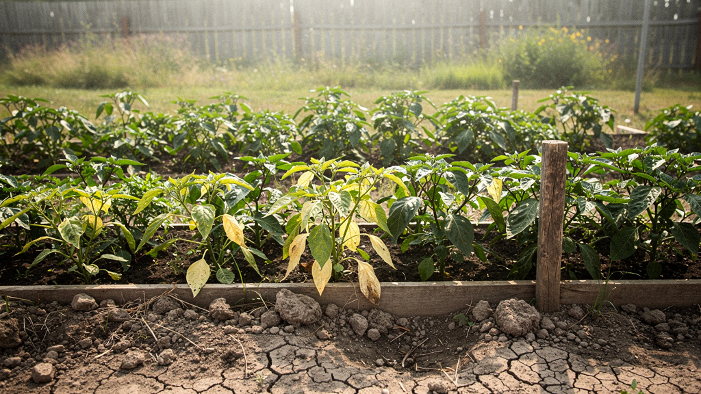 Иллюстрация: Почему желтеют листья у перец: причины и лечение