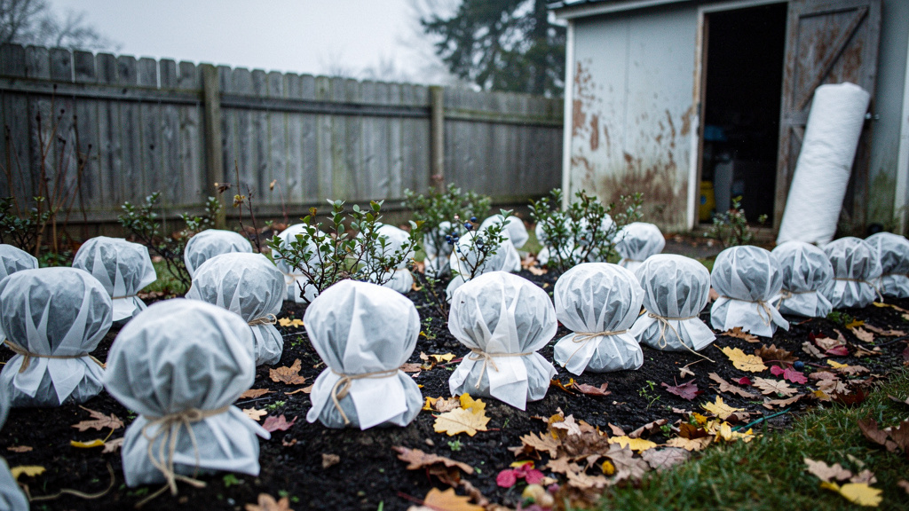 Иллюстрация: Укрытие голубика на зиму: как правильно