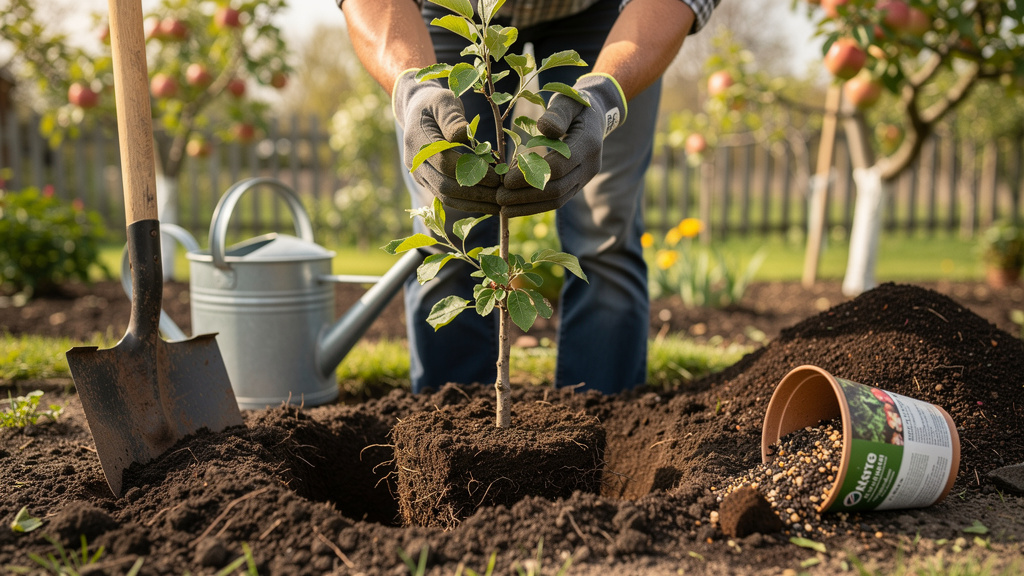 Посадка яблони: пошаговое руководство для начинающих